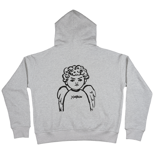 Angel double zip hoodie