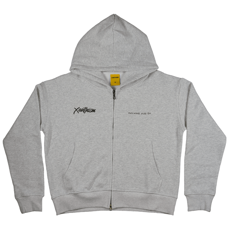 Angel double zip hoodie