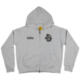 Four stars double zip hoodie